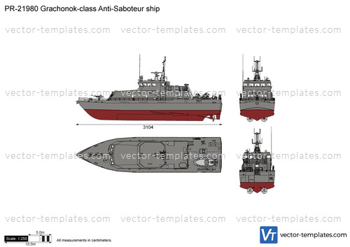 PR-21980 Grachonok-class Anti-Saboteur ship