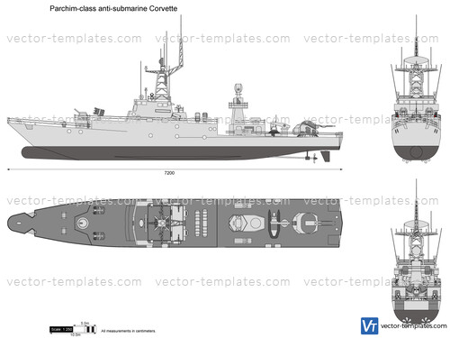 Parchim-class anti-submarine Corvette