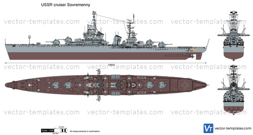 USSR cruiser Sovremenny