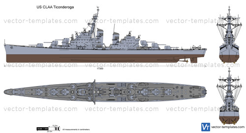 US CLAA Ticonderoga