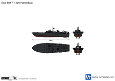 Elco 80ft PT-109 Patrol Boat