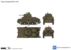 Carro Armato M14-41 Pz3