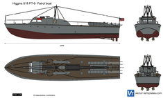 Higgins 81ft PT-6- Patrol boat