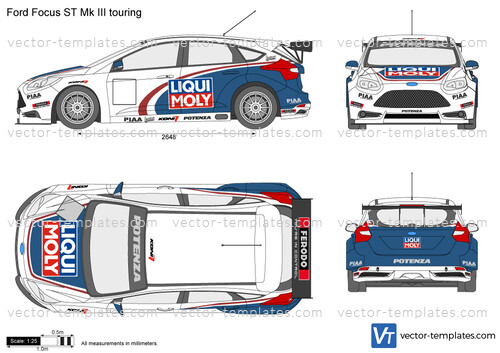 Ford Focus ST Mk III touring