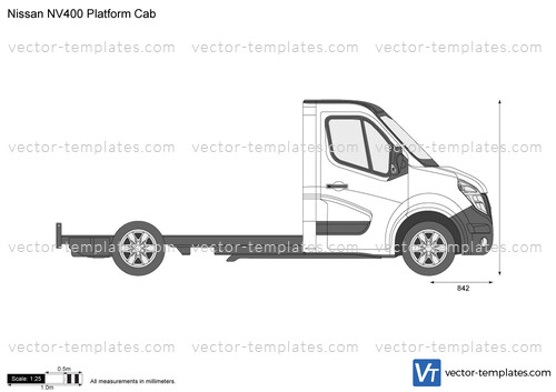 Nissan NV400 Platform Cab