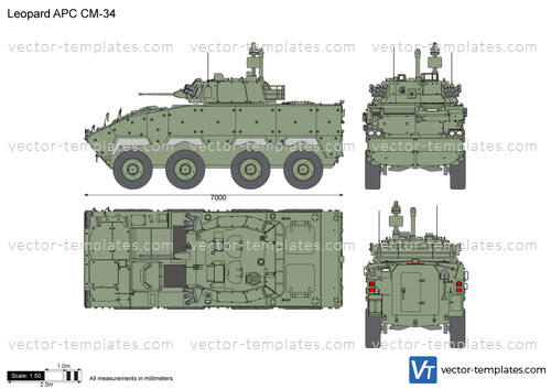 Leopard APC CM-34