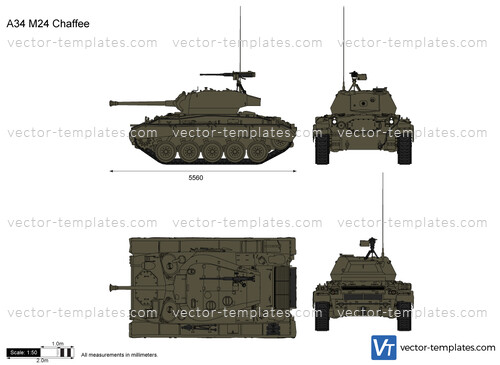 A34 M24 Chaffee