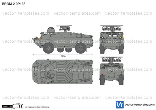 BRDM-2 9P133