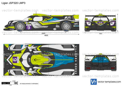 Ligier JSP320 LMP3