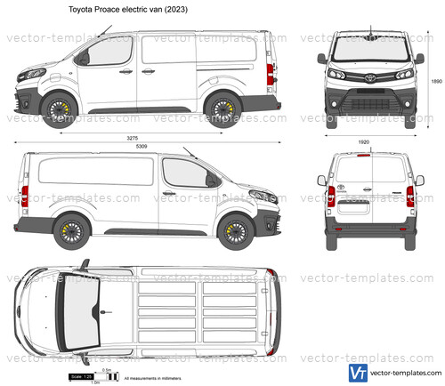 Toyota Proace electric van