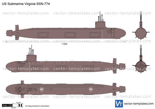 US Submarine Virginia SSN-774