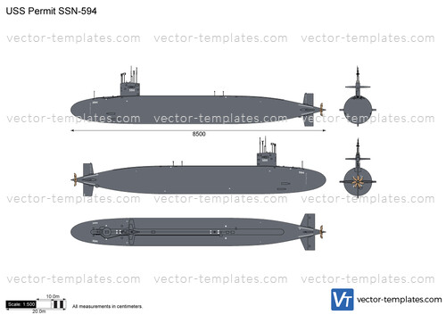 USS Permit SSN-594