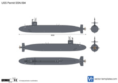 USS Permit SSN-594