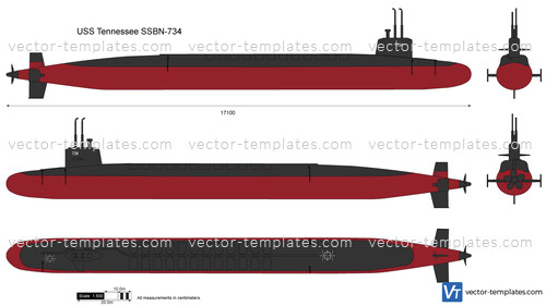 USS Tennessee SSBN-734