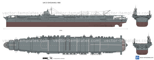 IJN CV SHOUKAKU 1960