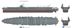 IJN CV SHOUKAKU 1960