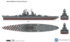 Italian Battleship Francesco Morosini