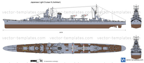 Japanese Light Cruiser 6 (Ashikari)