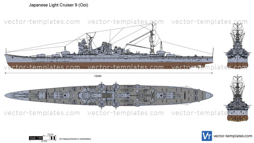 Japanese Light Cruiser 9 (Ooi)