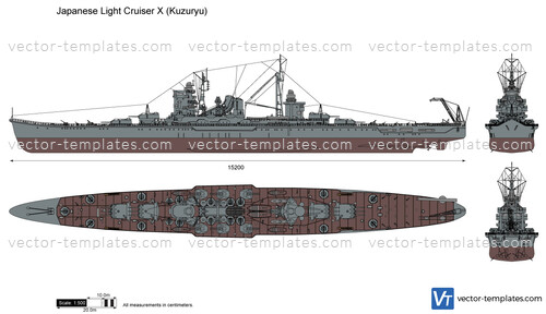 Japanese Light Cruiser X (Kuzuryu)