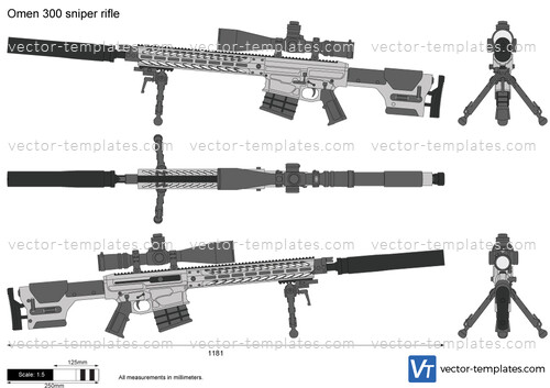 Omen 300 sniper rifle