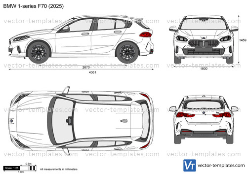 BMW 1-series F70