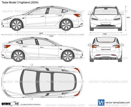 Tesla Model 3 highland