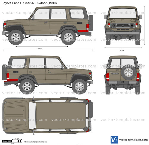 Toyota Land Cruiser J70 5-door