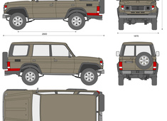 Toyota Land Cruiser J70 5-door