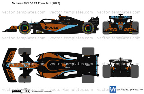 McLaren MCL36 F1 Formula 1