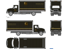 UPS Durastar delivery truck