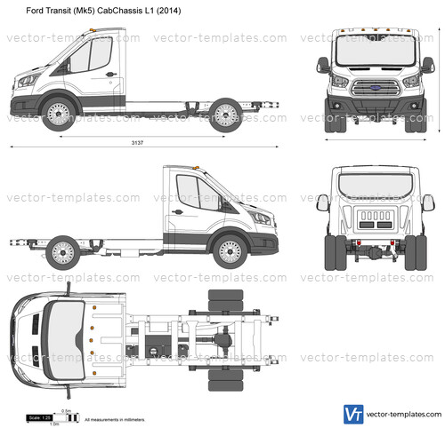 Ford Transit (Mk5) CabChassis L1