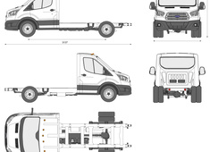 Ford Transit (Mk5) CabChassis L1