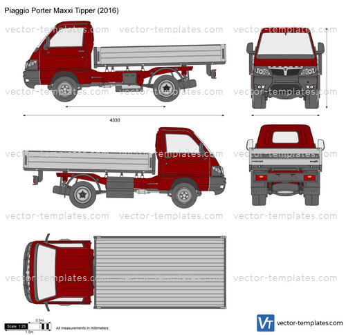 Piaggio Porter Maxxi Tipper