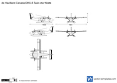 de Havilland Canada DHC-6 Twin otter floats