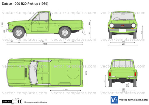 Datsun 1000 B20 Pick-up