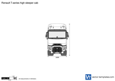 Renault T-series high sleeper cab