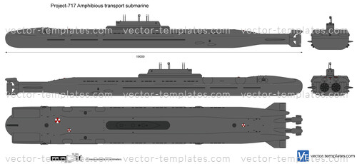 Project-717 Amphibious transport submarine