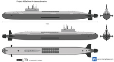 Project-955a Borei A-class submarine