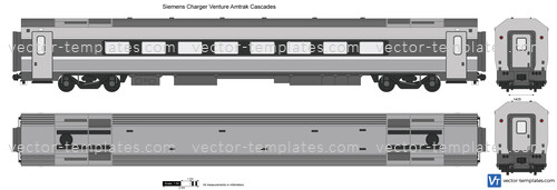 Siemens Charger Venture Amtrak Cascades