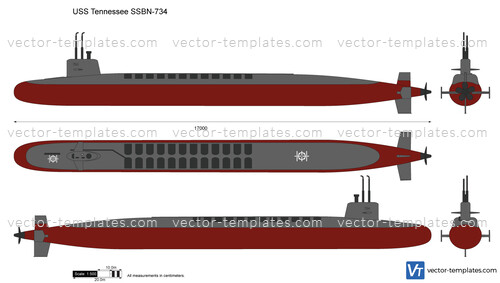 USS Tennessee SSBN-734