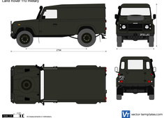 Land Rover Defender 110 military