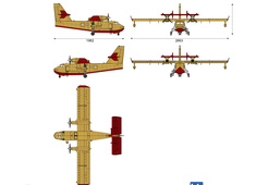 Canadair CL-415 Super scooper