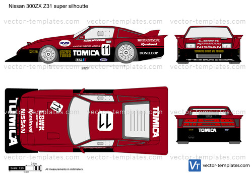 Nissan 300ZX Z31 super silhoutte