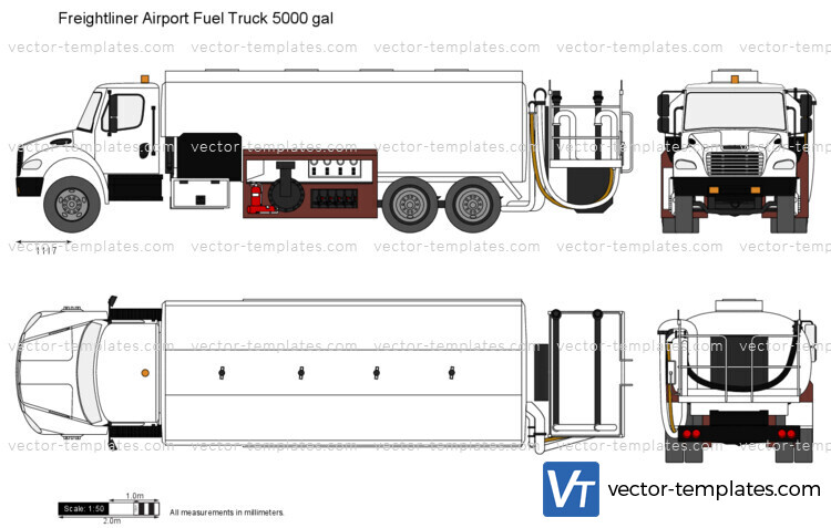 Freightliner Airport Fuel Truck 5000 gal