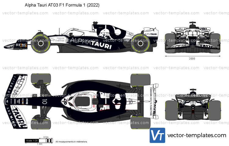 Alpha Tauri AT03 F1 Formula 1