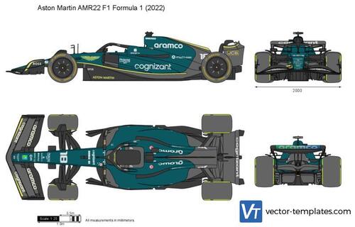 Aston Martin AMR22 F1 Formula 1