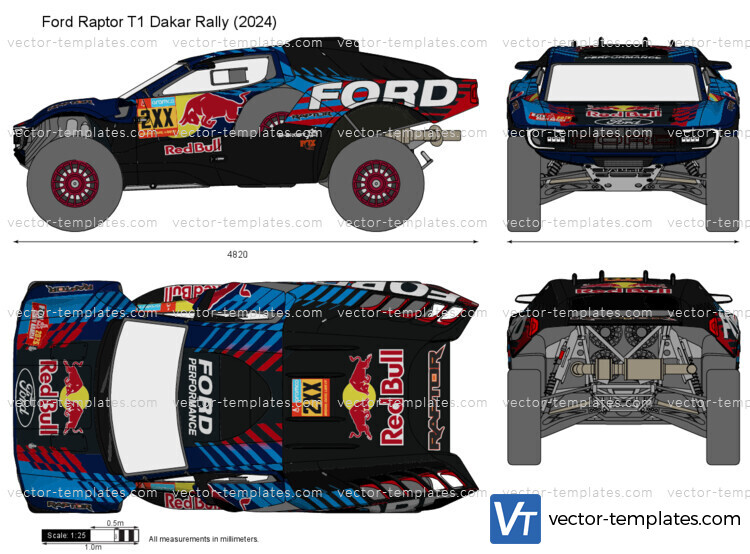 Ford Raptor T1 Dakar Rally