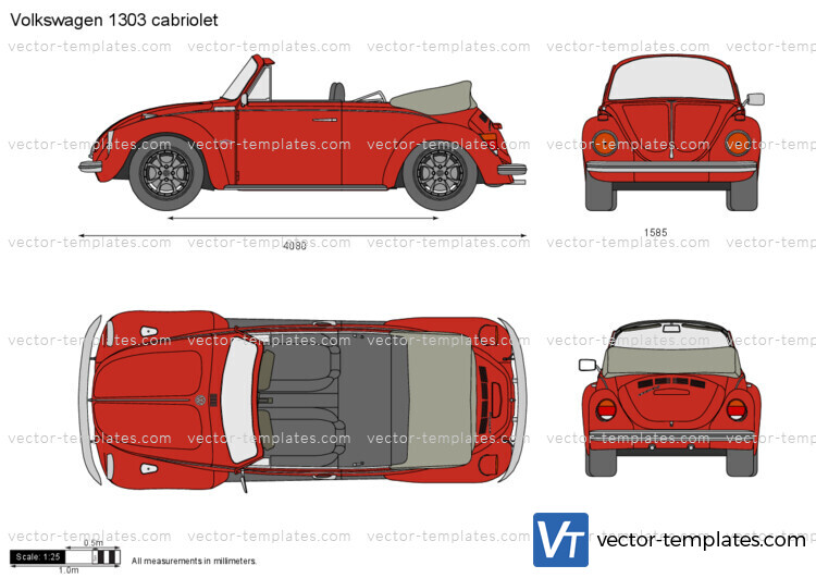 Volkswagen 1303 cabriolet