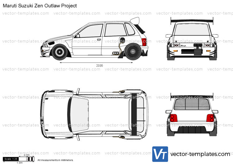 Maruti Suzuki Zen Outlaw Project